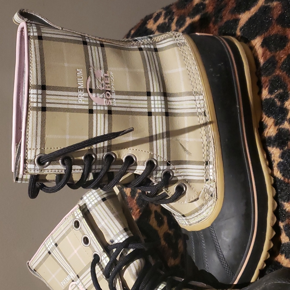 Sorel Waterproof winter boots.